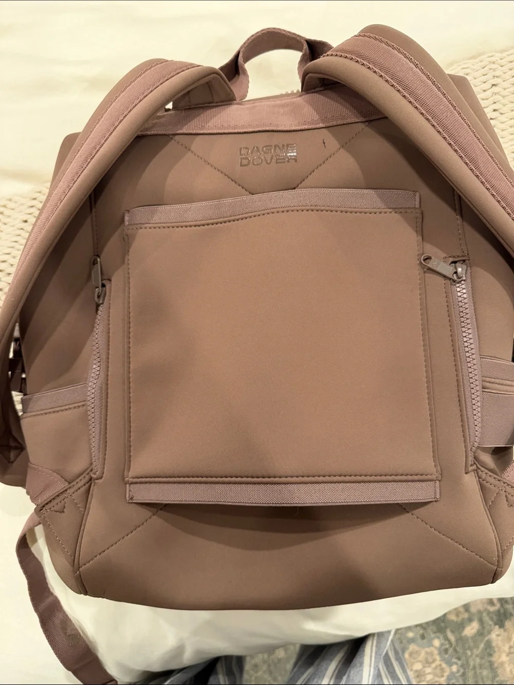 Dagne Dover Backpack in Mauve Taupe